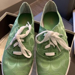 Coach Green Sneakers